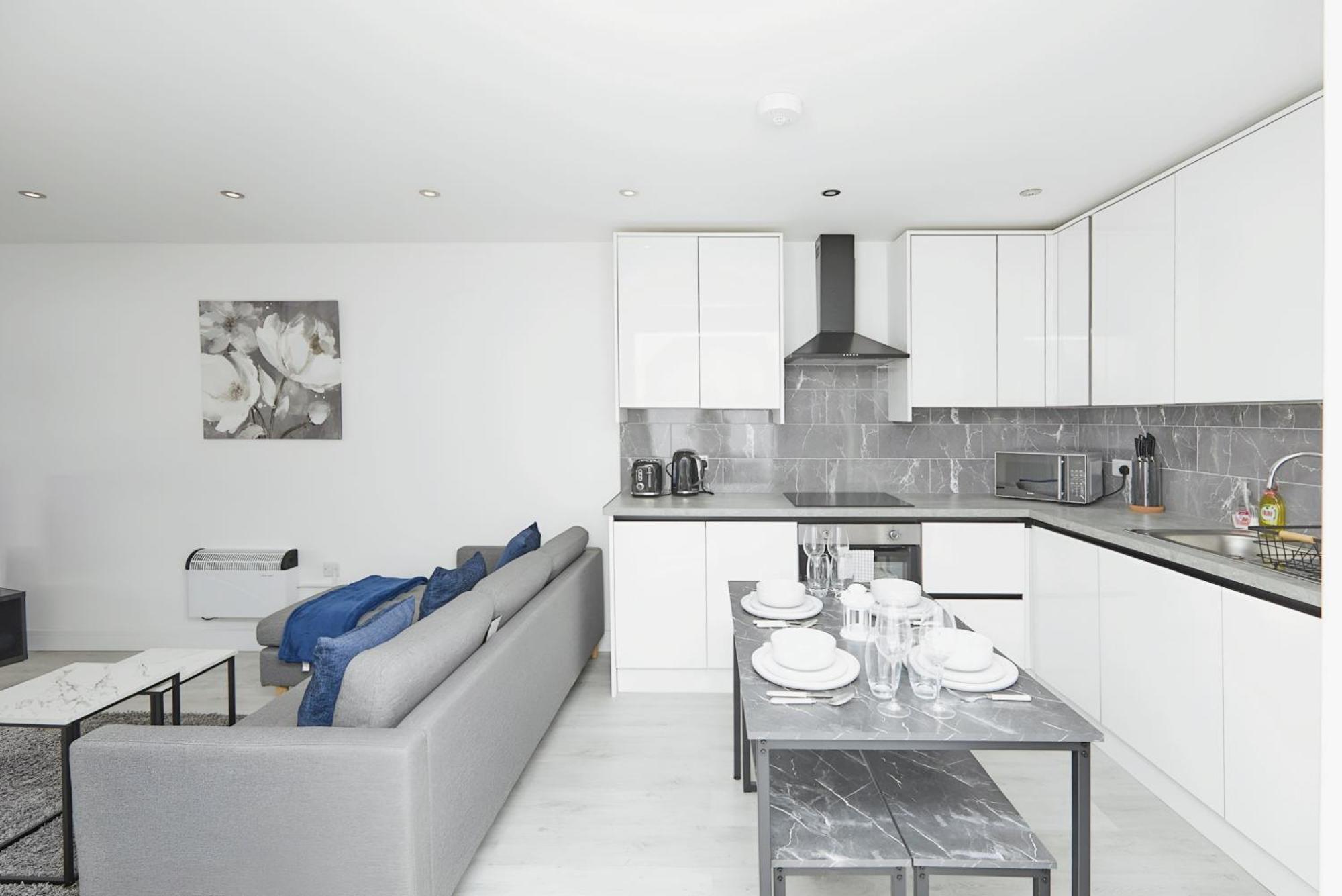 Modern Home In Derby City Centre - Free Gated Parking Bagian luar foto