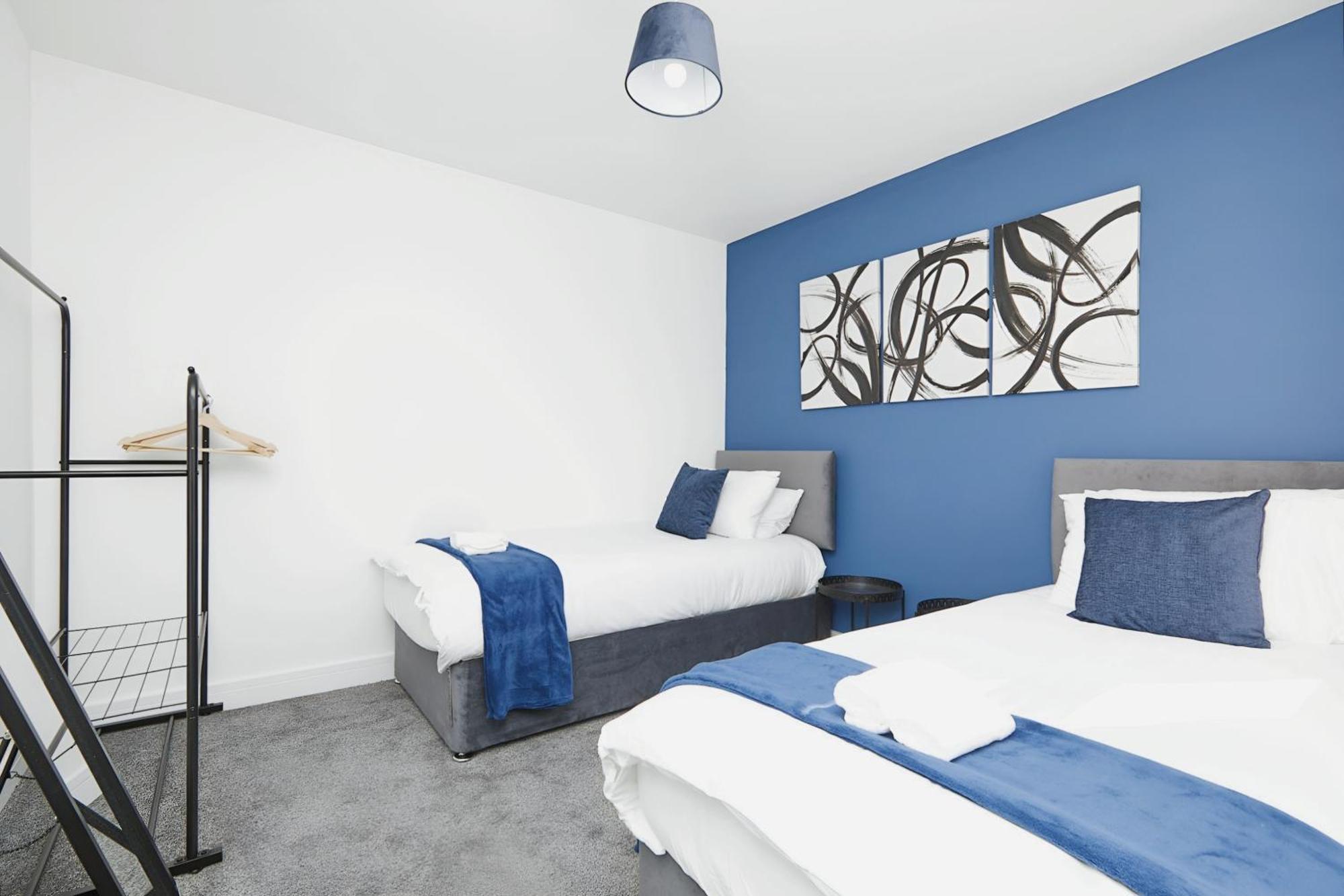 Modern Home In Derby City Centre - Free Gated Parking Bagian luar foto